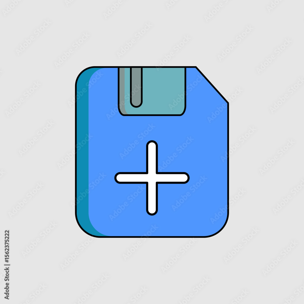 Poster add file icon. icon related to ui elements. suitable for graphic design, web site, app, user interfa