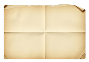 A blank, aged book with grunged, antique pages, perfect for a vintage scroll design or ancient manuscript.