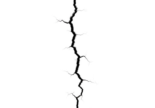 A grunge vector illustration of a cracked paint texture wall, like a country map design with a tree branch pattern.