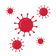 Bacteria vector. wallpaper. free space for text. bacteria vector pattern. Virus vector.