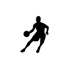 Silhouette of Basketball Vectors