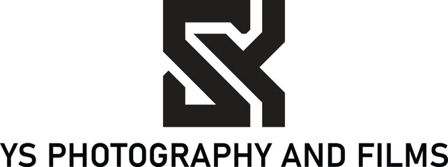 SK Monogram logo design