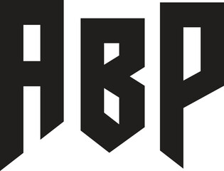 ABP Monogram logo design