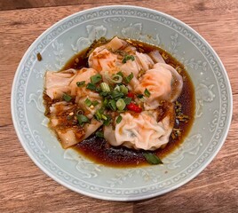Dumpling soup chinese food