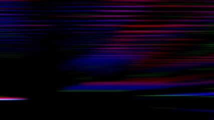 Retro laser light rainbow effect old tech abstract futuristic arcade visual effects, motion graphics black animation background