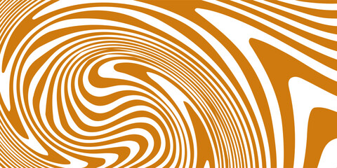 Vector Seamless Pattern with Flowing Salted Caramel. Abstract Sweet Texture. Creative Food Background for Packaging Design and Advertisement