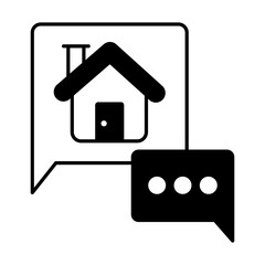Real Estate Glyph Icons