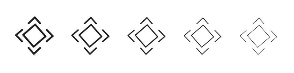 Flexibility icon vector, Symbol, logo illustrations