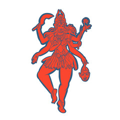 Fototapeta premium Goddess Kali