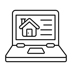 Real Estate Line Icons