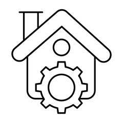 Real Estate Line Icons