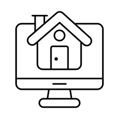 Real Estate Line Icons