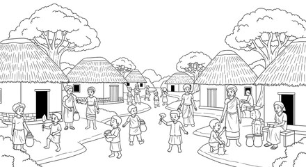 Obraz premium Black friday sale signs with bunting stars and ribbons isolated on transparent background