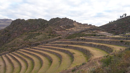 Ancient city belonging to the Inca civilization, located in the Cusco region of Peru