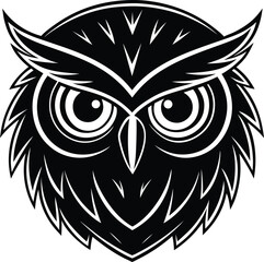 Obraz premium owl on a white background