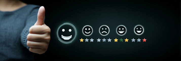 Consumers rated satisfaction highest based on store service experience, customer engagement concept based on virtual test results and online product evaluation.