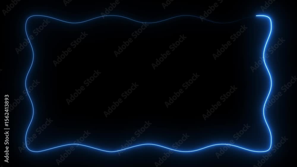 Poster futuristic digital hud cyber frame technology for video overlay templates.digital hud futuristic mot