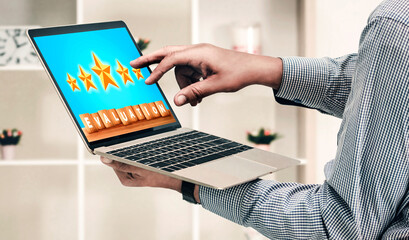 Customer satisfaction and evaluation analysis on modish software computer for marketing strategy...
