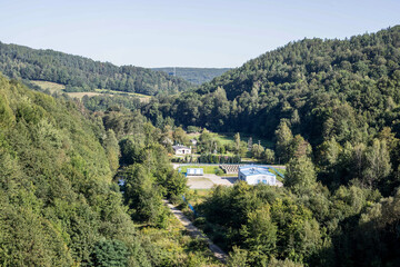 Aerial Majesty: Bird's-Eye View of Untouched Wilderness