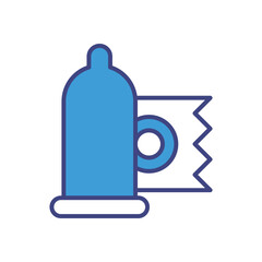 Contarception icon vector