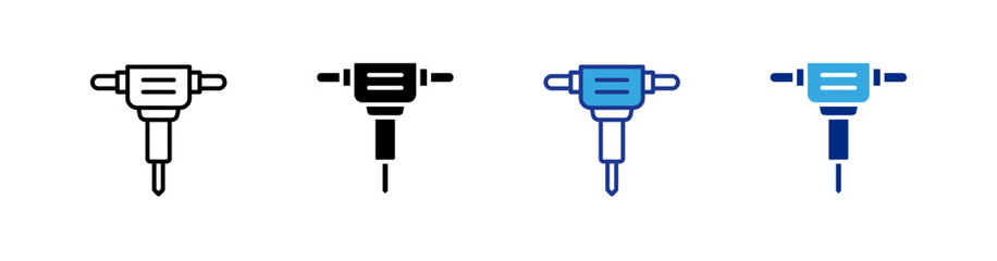 Drill icons set.eps