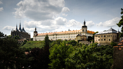 Fototapeta premium Kutná Hora Cityscape with Jesuit College