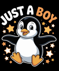 Just a Boy who loves Penguins
