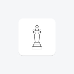 Sculpture Pedestal, vector, pixel perfect, illustrator file