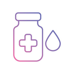 Obraz premium Alcohal icon vector