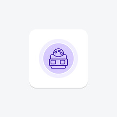 Fototapeta premium Slide Viewer, vector, pixel perfect, illustrator file