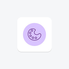 Fototapeta premium Palette, vector, pixel perfect, illustrator file