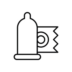 Contarception icon vector