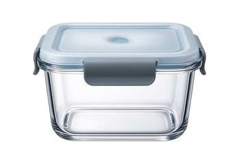 Transparent container with an integrated ice pack in the lid, perfect for keeping salads cool during a picnic.
