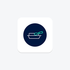 Mixing Tray, vector, pixel perfect, illustrator file