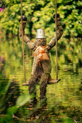 Like a puppet on a swing