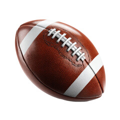 Football is shown in a white background