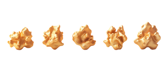 Pack Collection Exceptional Gourmet Popcorn Texture  Taste Perfection set against transparent background