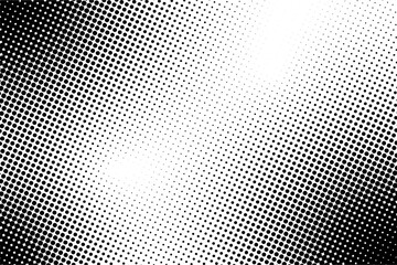 High contrast halftone dots forming a smooth radial fade. Ideal for bold, modern, and abstract visual compositions.