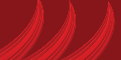 abstract red vector background with stripes
