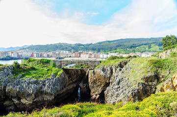 Scenic Coastal Pathway in Castro Urdiales, Spain