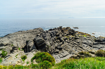 Idyllic Coastal Cliffs of Northern Spain