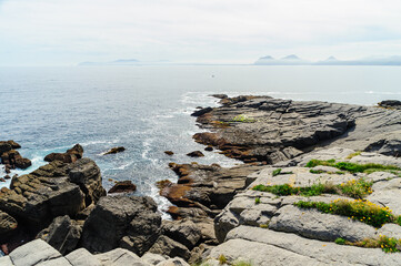 Idyllic Coastal Cliffs of Northern Spain