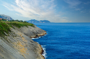 Idyllic Coastal Cliffs of Northern Spain