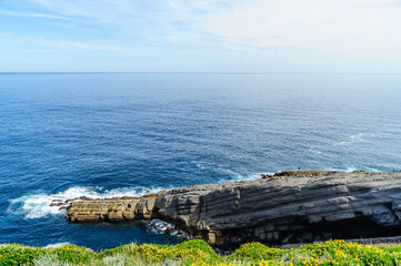 Idyllic Coastal Cliffs of Northern Spain