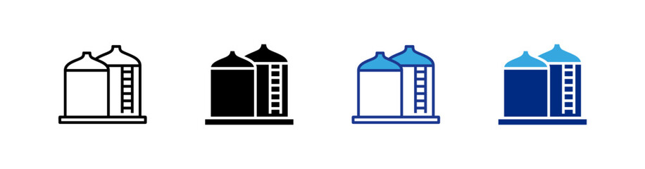 Silo icons set.eps