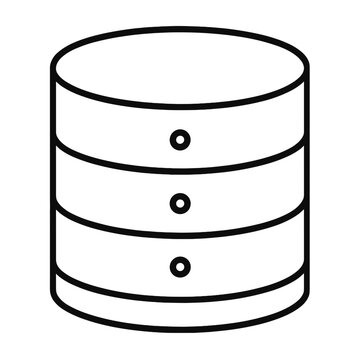 Round storage drawers with three compartments and circular design . data base 