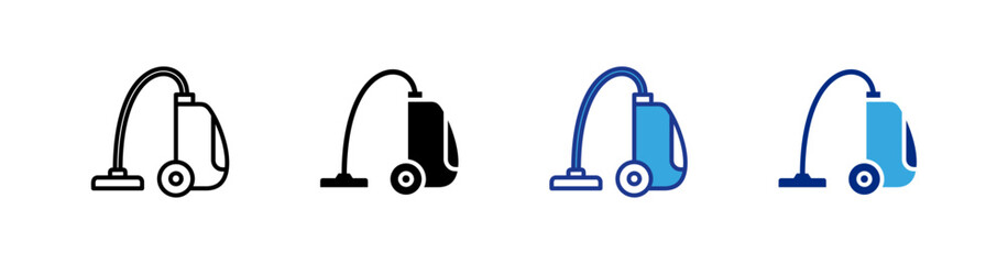 Vacuum Cleaner icons set.eps