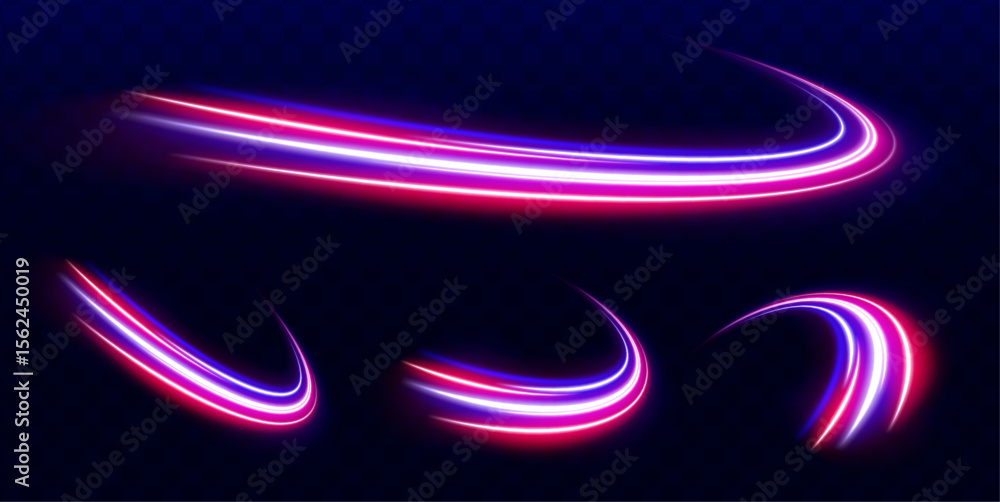 Poster speed connection vector background. a large set of low-poly designs made of thin lines in the form o