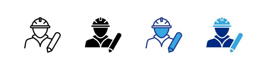 Worker icons set.eps