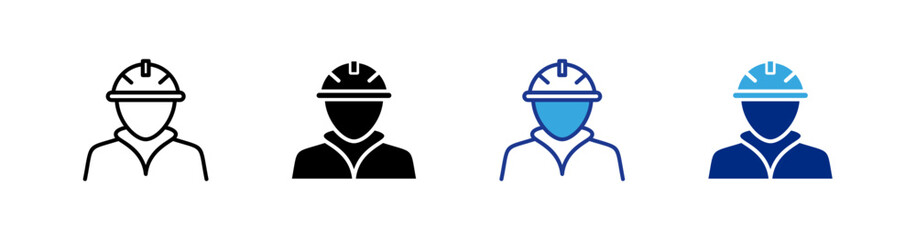 Worker icons set.eps